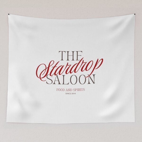 Item preview, Stardew Valley Stardrop Saloon Cozy Pub Sign designed and sold by heyhuecreatives.