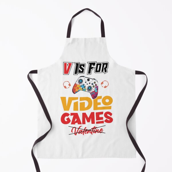 Item preview, V Is For Video Games designed and sold by HopeeART.