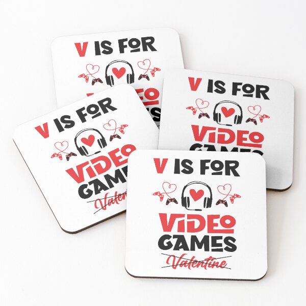 Item preview, V Is For Video Games designed and sold by HopeeART.