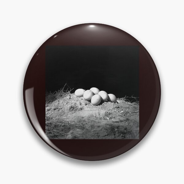 Item preview, Black and White Nest of Eggs Wildlife Art designed and sold by inkoutninja.