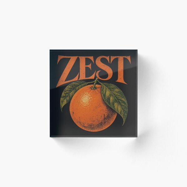 Item preview, Vintage Orange Zest – Citrus Garden Collection designed and sold by VINTAGEPUNTEES.