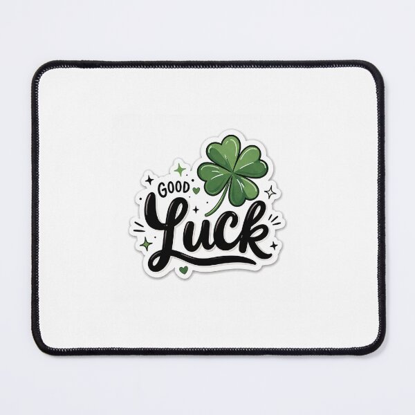 Item preview, Good Luck Clover Positive Quote Sticker designed and sold by Ishratparween11.