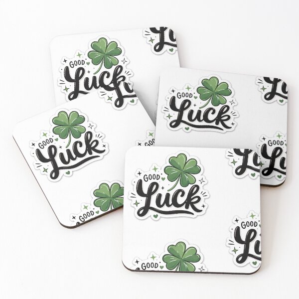 Item preview, Good Luck Clover Positive Quote Sticker designed and sold by Ishratparween11.