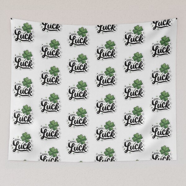Item preview, Good Luck Clover Positive Quote Sticker designed and sold by Ishratparween11.