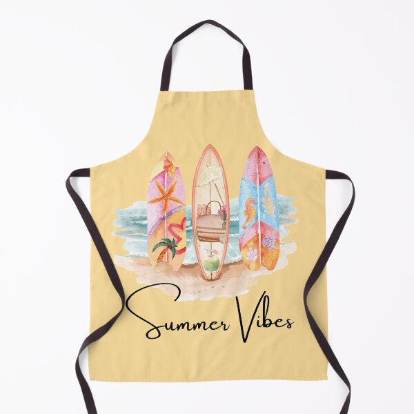 Item preview, Watercolor Surfboard Summer Vibes - Tropical Beach Aesthetic designed and sold by KaBaRen.