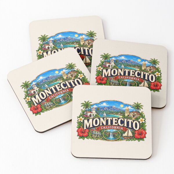 Item preview, Montecito, California - Coastal Scenic Design designed and sold by Myra365Art.