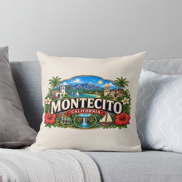 Item preview, Montecito, California - Coastal Scenic Design designed and sold by Myra365Art.