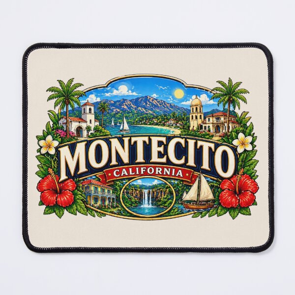 Item preview, Montecito, California - Coastal Scenic Design designed and sold by Myra365Art.