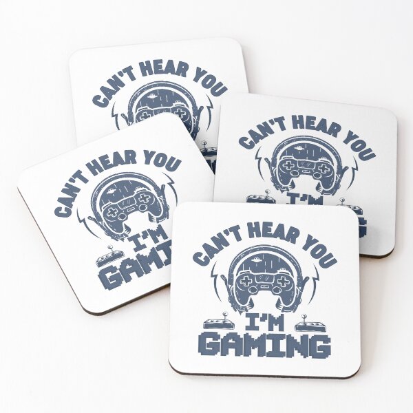 Item preview, I Can't Hear You I'm Gaming designed and sold by HopeeART.