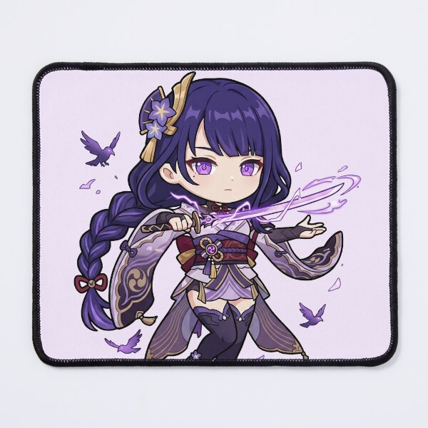Item preview, Raiden Shogun Chibi // Genshin Impact Chibi Sticker designed and sold by Astraphyllia.