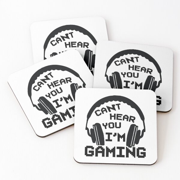 Item preview, I Can't Hear You I'm Gaming designed and sold by HopeeART.