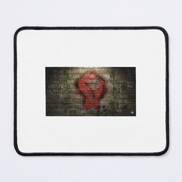 Item preview, New Athens City Red Fist on brick designed and sold by LuluToes.
