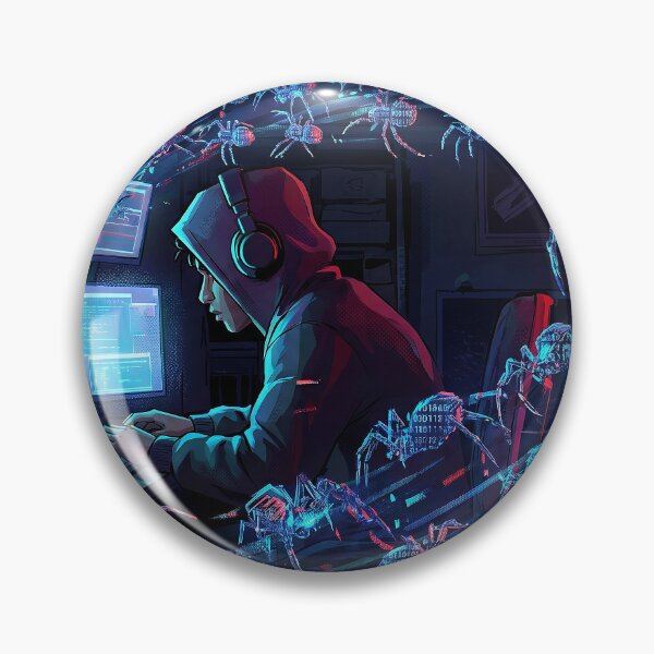Item preview, Cyber Hacker Swarm Digital Virus Invasion designed and sold by TheCalmEdit.