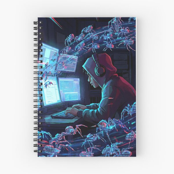 Item preview, Cyber Hacker Swarm Digital Virus Invasion designed and sold by TheCalmEdit.