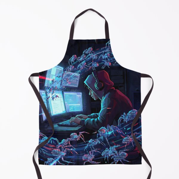 Item preview, Cyber Hacker Swarm Digital Virus Invasion designed and sold by TheCalmEdit.