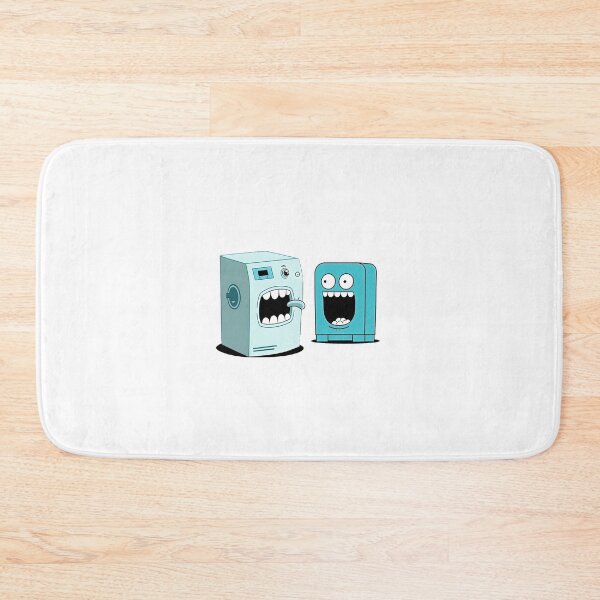 Item preview, Copy of Funny cartoon mascot washing machine yelling designed and sold by ArtEventET.