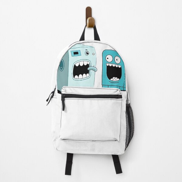 Item preview, Copy of Funny cartoon mascot washing machine yelling designed and sold by ArtEventET.