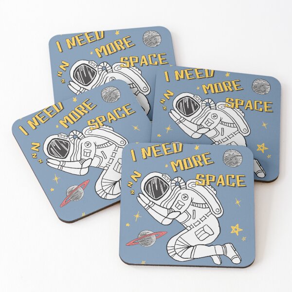 Item preview, Funny Astronaut Shirt – I Need More Space Cute Galaxy Humor T-Shirt designed and sold by BRANDPICKUP.