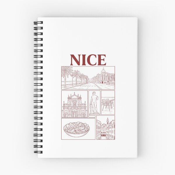 Item preview, Vintage Nice France French Riviera City Landmarks designed and sold by k3rstman1.
