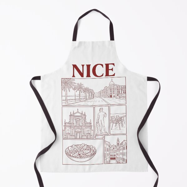 Item preview, Vintage Nice France French Riviera City Landmarks designed and sold by k3rstman1.
