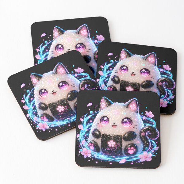 Item preview, Onigiri Spirit: Sakura Glow Edition designed and sold by BGM by AI.