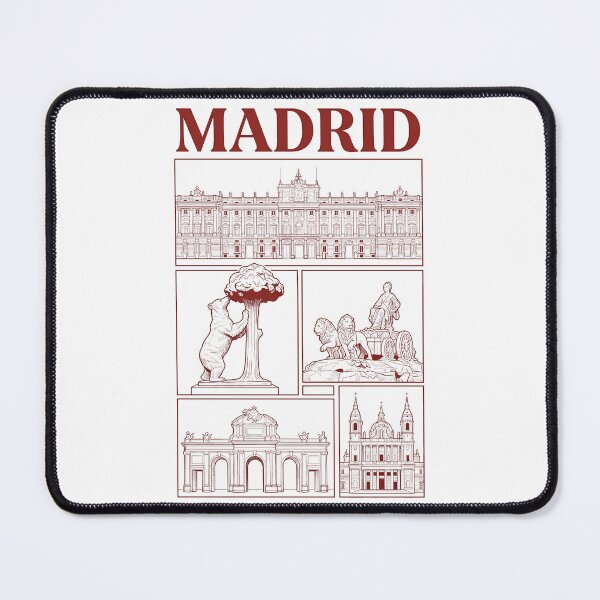 Item preview, Madrid City Landmarks Spanish Architecture Sketch designed and sold by k3rstman1.