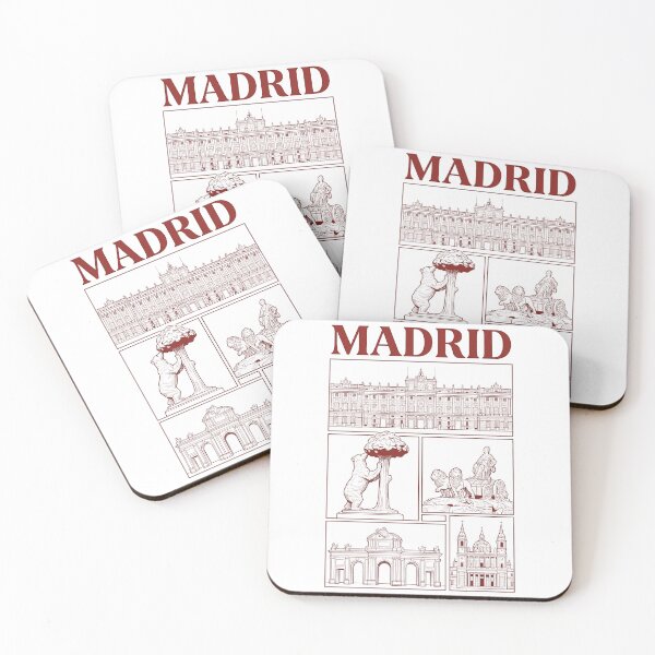 Item preview, Madrid City Landmarks Spanish Architecture Sketch designed and sold by k3rstman1.