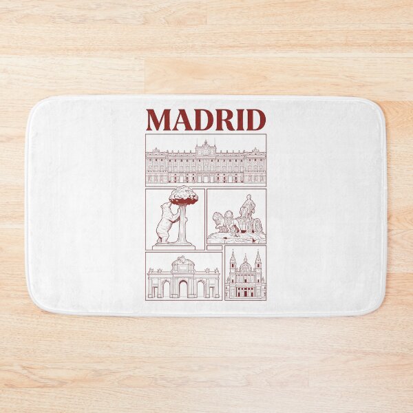 Item preview, Madrid City Landmarks Spanish Architecture Sketch designed and sold by k3rstman1.