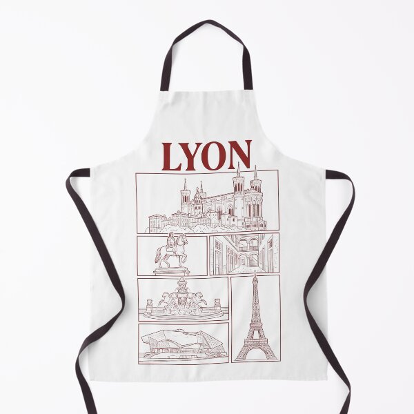 Item preview, Lyon France Landmarks Vintage Line Art designed and sold by k3rstman1.