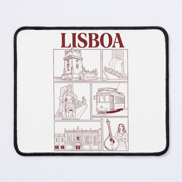 Item preview, Vintage Lisboa Portugal Landmarks Architecture Collage designed and sold by k3rstman1.