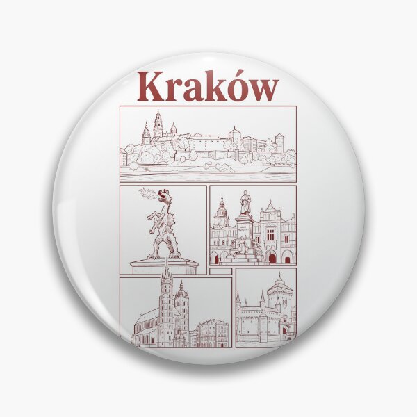 Item preview, Kraków Poland Historic Landmarks Wawel Castle Collage designed and sold by k3rstman1.