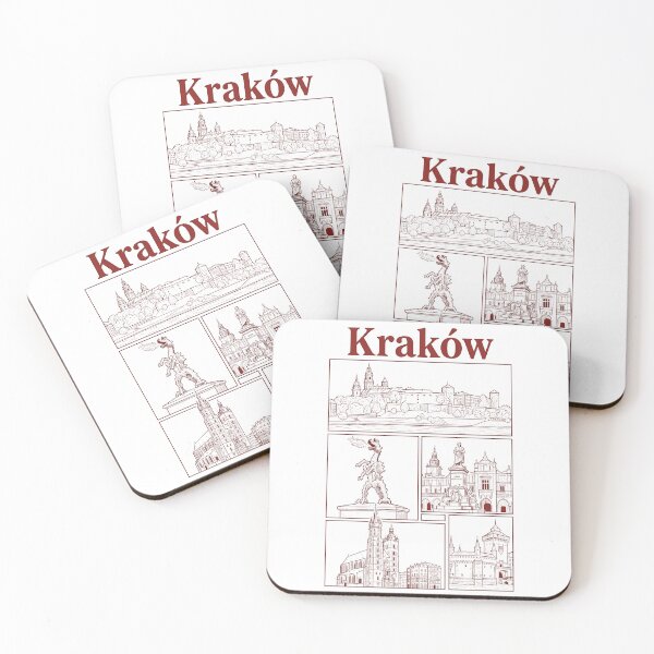 Item preview, Kraków Poland Historic Landmarks Wawel Castle Collage designed and sold by k3rstman1.