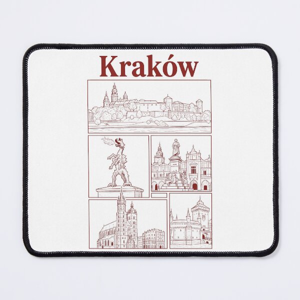 Item preview, Kraków Poland Historic Landmarks Wawel Castle Collage designed and sold by k3rstman1.