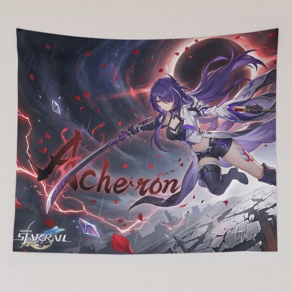 Item preview, Acheron // Honkai: Star Rail Illustration designed and sold by Astraphyllia.