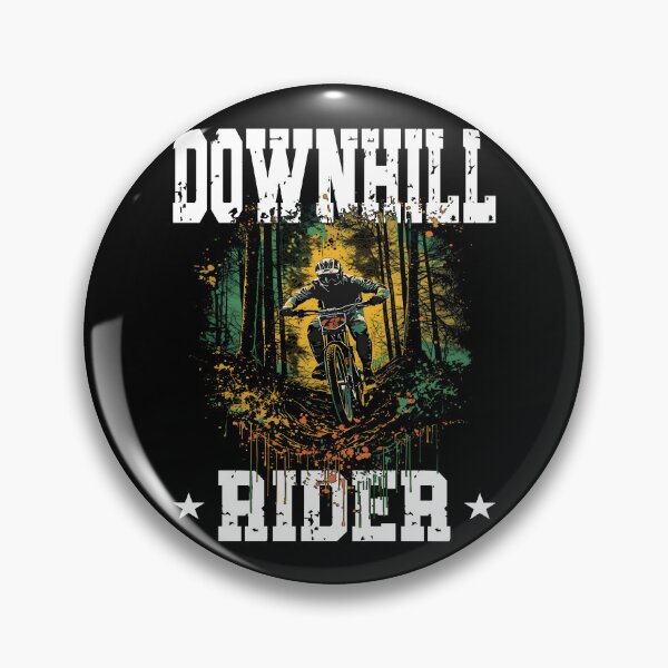 Item preview, Downhill Rider Mountain Bike Shirt MTB Downhill Biking Design designed and sold by Jt41.