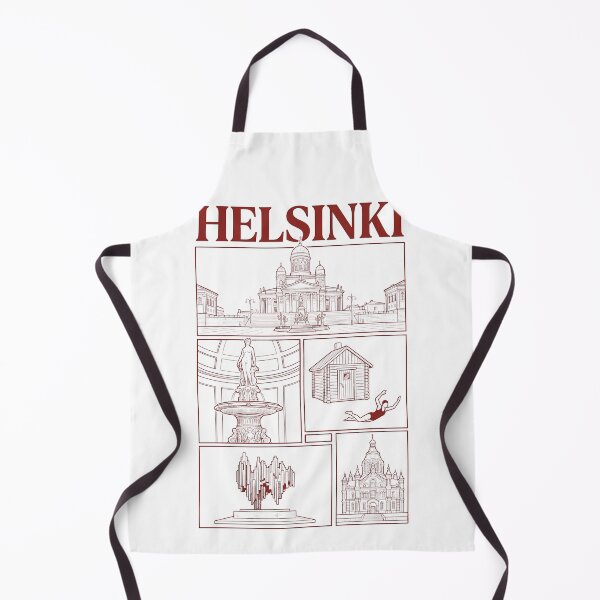 Item preview, Helsinki Finland City Landmarks Architecture Sketch designed and sold by k3rstman1.