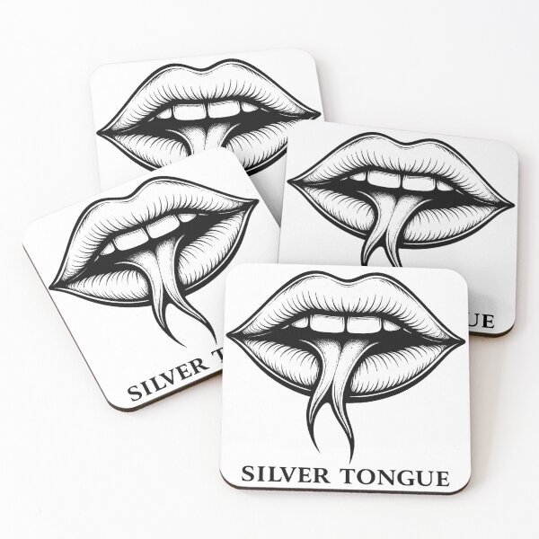 Item preview, Silver tongue — Venom in velvet designed and sold by DreamMachine69.