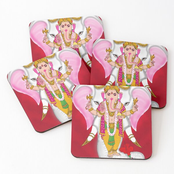 Item preview, Standing Ganesha Design – Hindu Elephant God Spiritual Artwork designed and sold by Harshit_Digital_Arts.