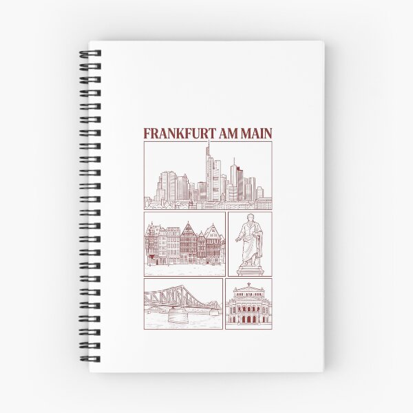 Artikelvorschau, Frankfurt am Main, Deutschland, Skyline-Landschafts-Collage entworfen und verkauft von k3rstman1.
