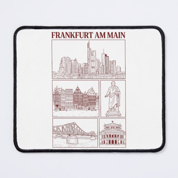 Item preview, Frankfurt am Main Germany Skyline Landmark Collage designed and sold by k3rstman1.
