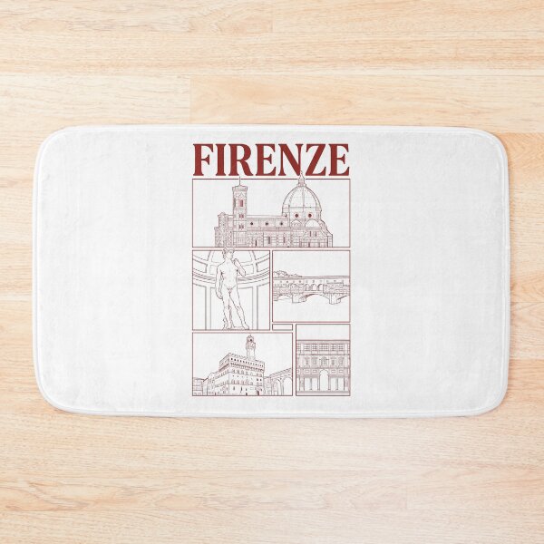 Item preview, Firenze Florence Italy Landmarks Architectural Sketch designed and sold by k3rstman1.