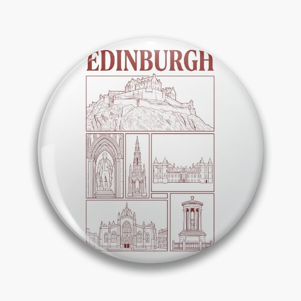 Item preview, Edinburgh Scotland Castle and City Landmarks designed and sold by k3rstman1.