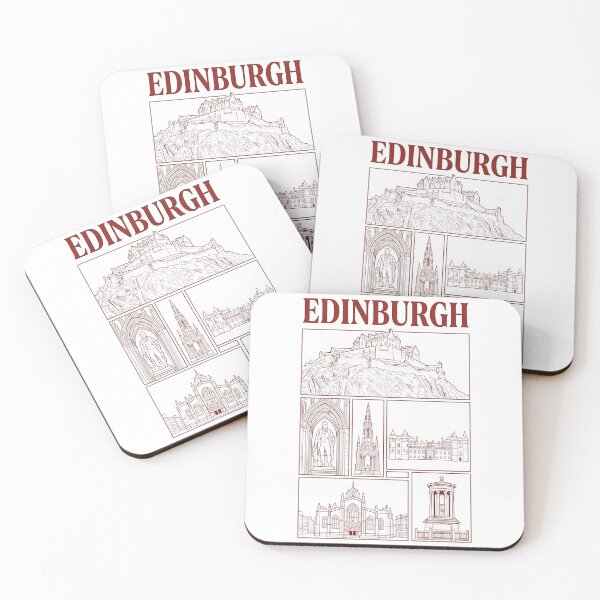 Item preview, Edinburgh Scotland Castle and City Landmarks designed and sold by k3rstman1.