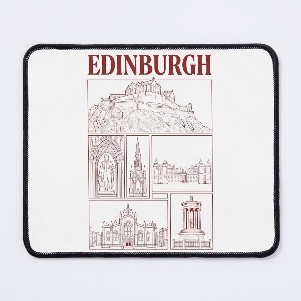 Item preview, Edinburgh Scotland Castle and City Landmarks designed and sold by k3rstman1.