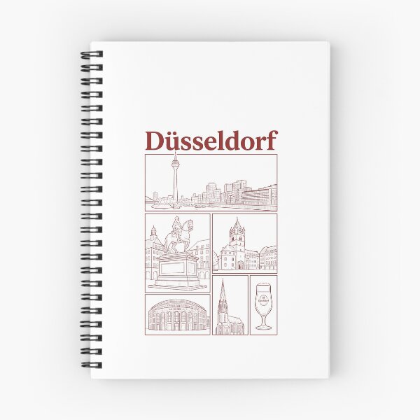 Item preview, Düsseldorf Germany City Skyline and Landmarks designed and sold by k3rstman1.
