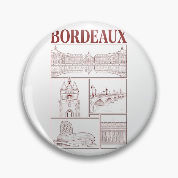 Item preview, Bordeaux France Cityscape Architecture Travel Sketch designed and sold by k3rstman1.