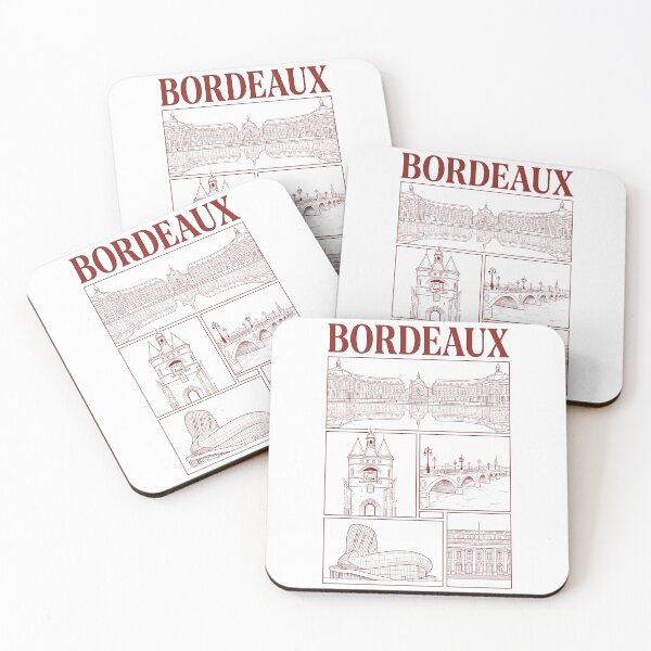 Item preview, Bordeaux France Cityscape Architecture Travel Sketch designed and sold by k3rstman1.