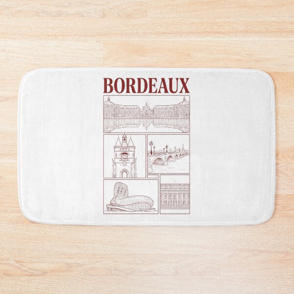 Item preview, Bordeaux France Cityscape Architecture Travel Sketch designed and sold by k3rstman1.