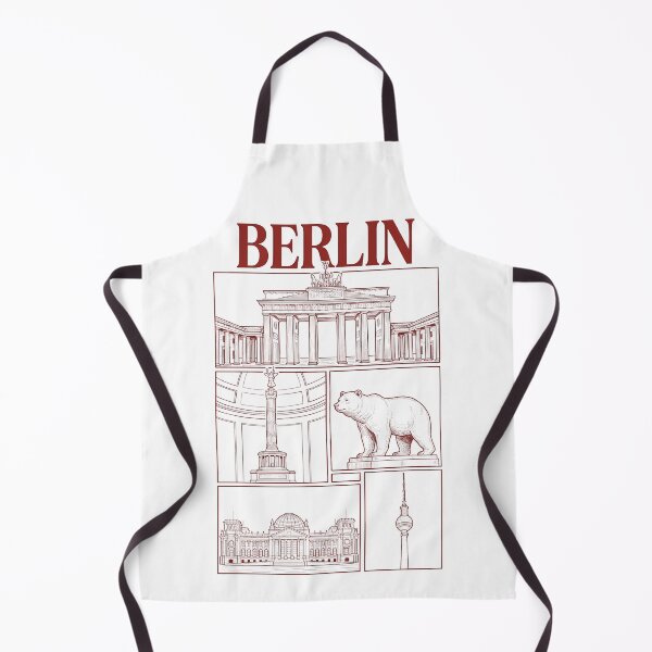 Item preview, Berlin Germany Landmarks Hand Drawn Sketch designed and sold by k3rstman1.