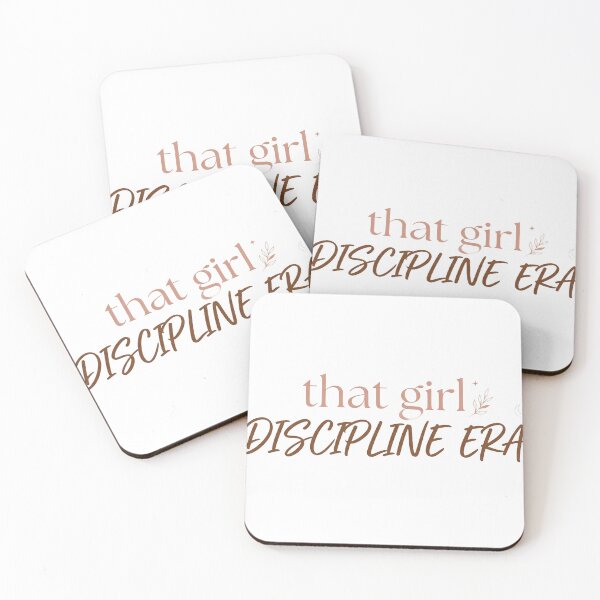 Item preview, That Girl Discipline Era Sticker | Aesthetic Productivity & Self Improvement Design designed and sold by Zia Iron Mindset Shop.